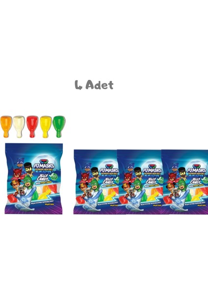 Şampiyon Kupası Meyve Aromalı Yumuşak Şeker 20 Gr. 4 Adet