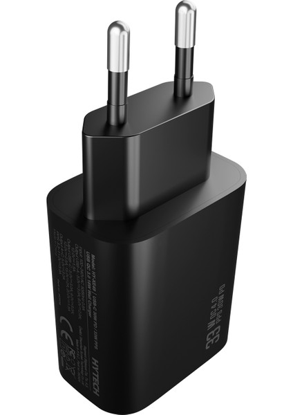 HY-XE49 Type-C + Usb-A 30W Pd / 33W Pps USB Qc 3.0 18W Hızlı Ev Şarj Adaptörü
