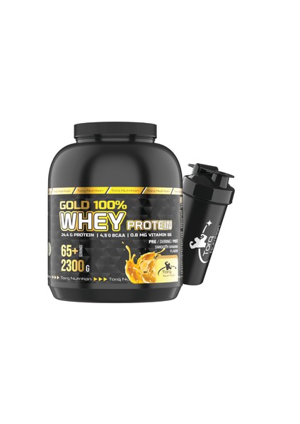 Gold Whey Protein Muz Aromalı 2300 gr