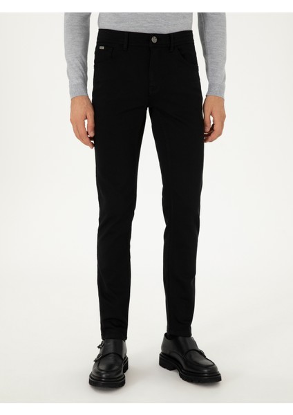 Erkek Siyah Slim Fit Jean Pantolon 50292910-VR046 fiyatları