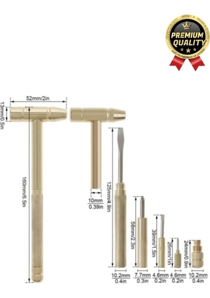 Çok Işlevli Kompakt Telefon Mücevher Kuyumcu Araba Iş Ev Onarım 5 In 1 Çekiç Tornavida Tamir Seti fırsatları