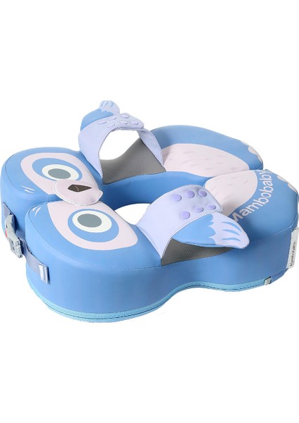 Mambobaby Mavi Yeni Çocuklar Için Emniyet Kilitli Yüzme Simidi Swimsafe Kolluk Simit 8-36 Ay