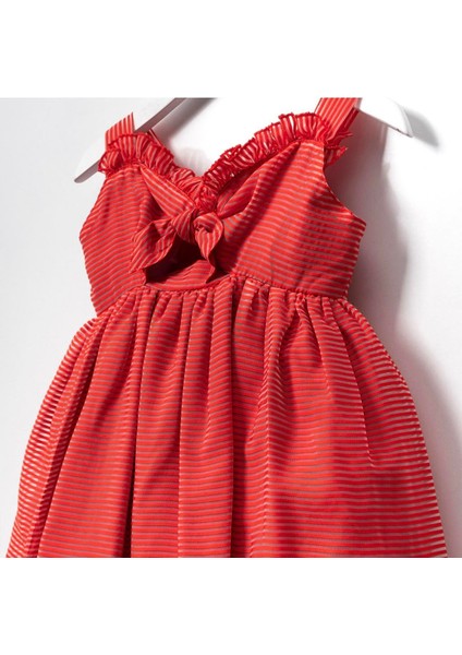 Kız Çocuk Cumino Çocuk Elbisesi Fiyonk Detaylı Elbise fiyatları