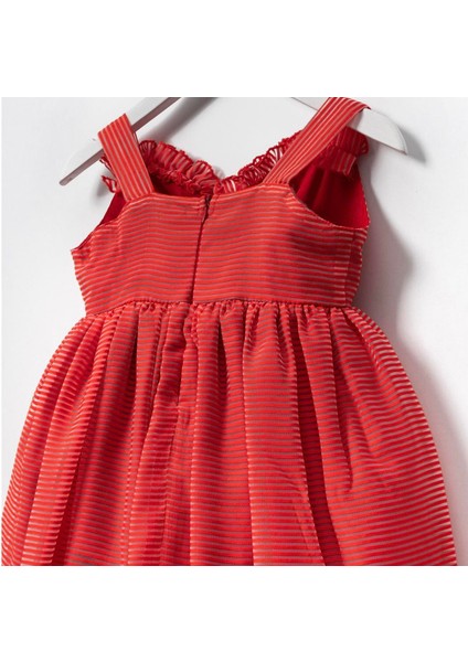 Kız Çocuk Cumino Çocuk Elbisesi Fiyonk Detaylı Elbise modelleri