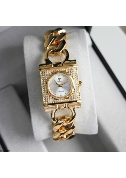 FS600859 Çelik Kordonlu Kadın Kol Saati