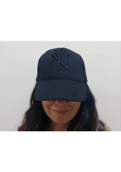 Unisex Siyah Renk Siyah Logo Beyzbol New York Şapka modelleri