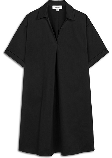 Gömlek Yaka Poplin Elbise IS1250002308001 indirimleri