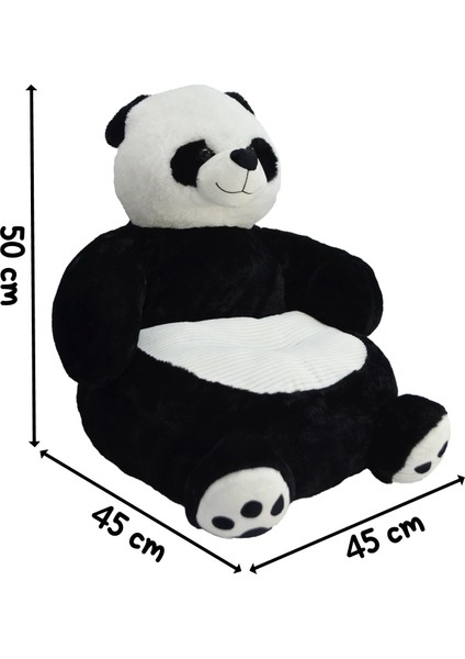 Peluş Panda Bebek Çocuk Koltuğu 50 cm 62936 fiyatları