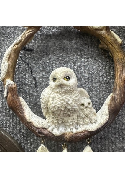 Mini Kar Baykuşu Duvar Dekoru Veronese Design modelleri