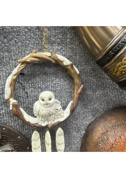 Mini Kar Baykuşu Duvar Dekoru Veronese Design indirimleri