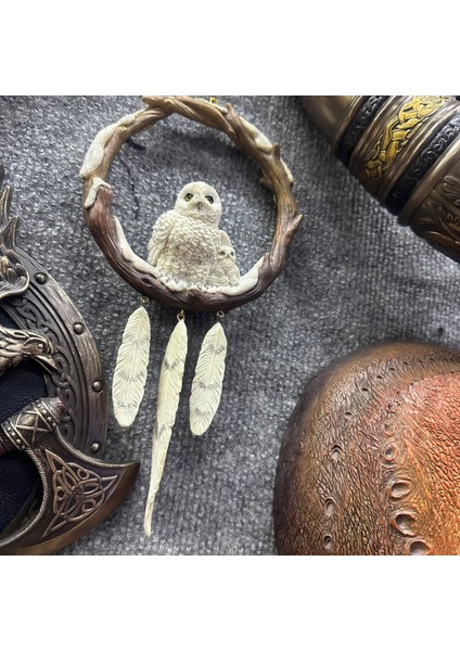 Mini Kar Baykuşu Duvar Dekoru Veronese Design