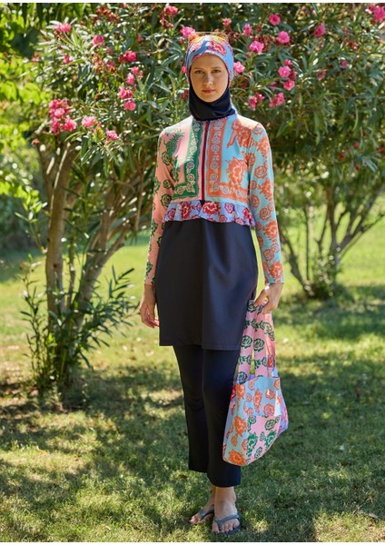 Papağan Paraşüt Tesettür Mayo modelleri