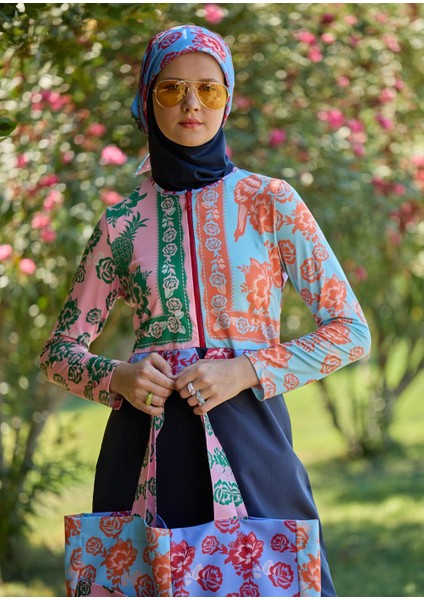 Papağan Paraşüt Tesettür Mayo indirimleri