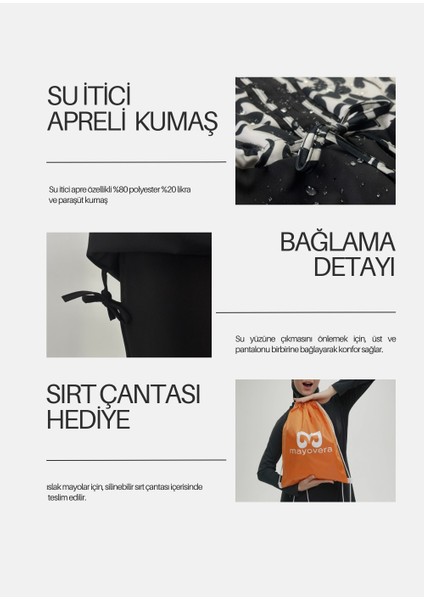 Tarz-I Asil Tasarım Tesettür Mayo