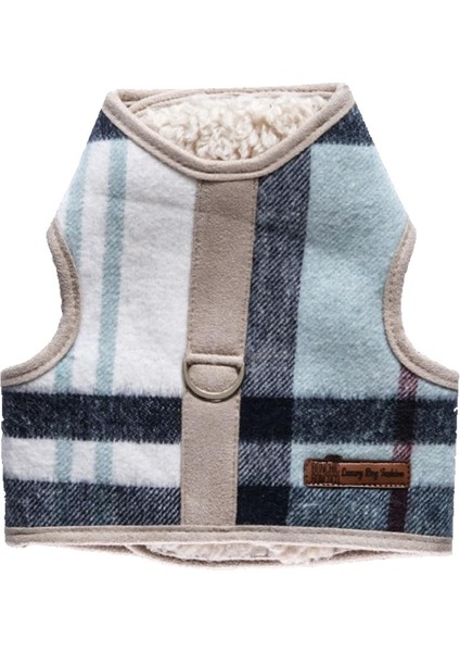 Bcbc Fluffy Köpek Vest Harness Mavi