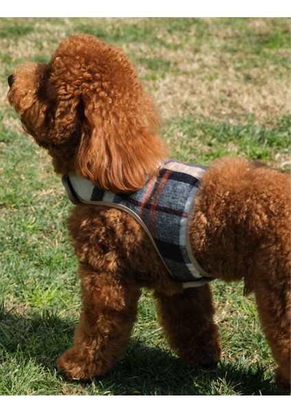 Bcbc Fluffy Köpek Vest Harness Mavi modelleri