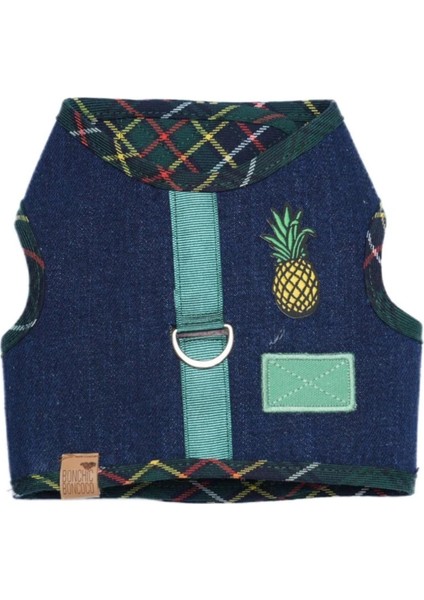 Bcbc Pineapple Çift Taraflı-Denim Harness Vest