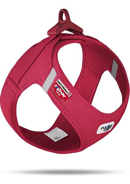 Vest Göğüs Tasması Clasp Air Mesh Red