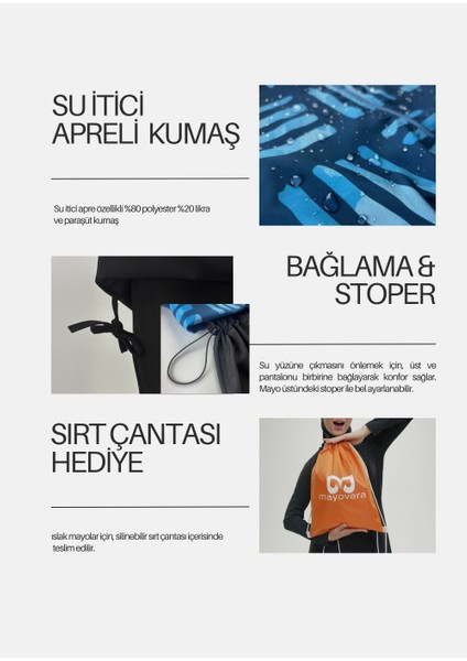Dinamik Mavi Paraşüt Mayo Takımı