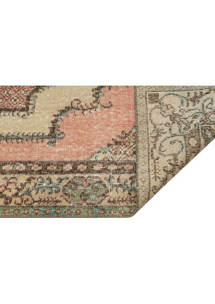 Vintage Klasik Modern El Dokuma Hali 1,16 x 2,08 cm 9034 fırsatları