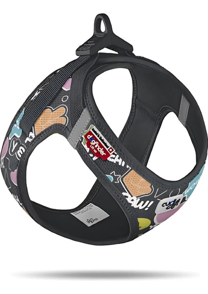 Clasp Air Mesh Comic Black