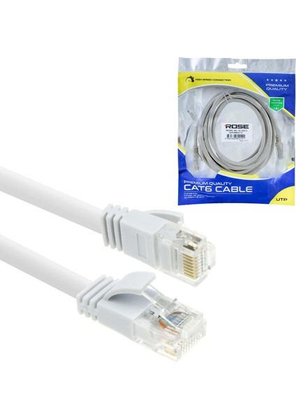 Cat6 Patch Kablo 5mt Rose RC-820-5 Rr8