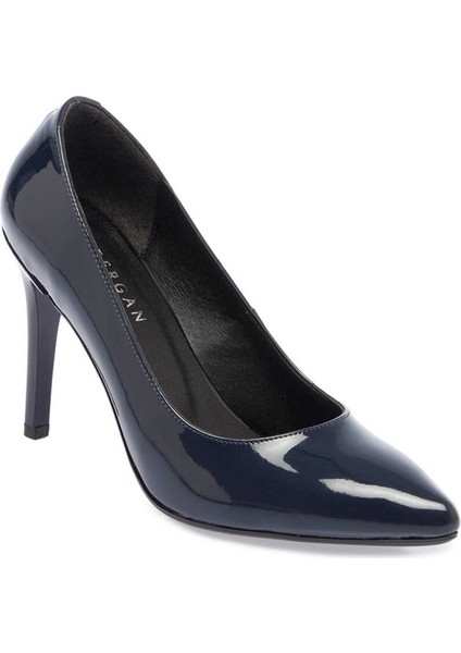 Lacivert Vegan Kadın Stiletto - K24I1AY67394-Q4W