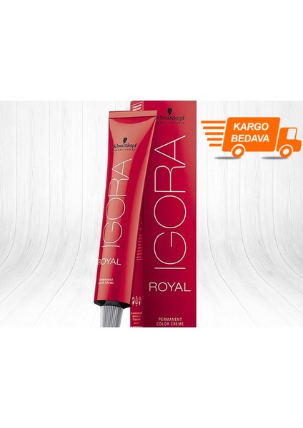 9 Adet Igora Royal 0-33 Kızıl Azaltıcı Saç Boyası