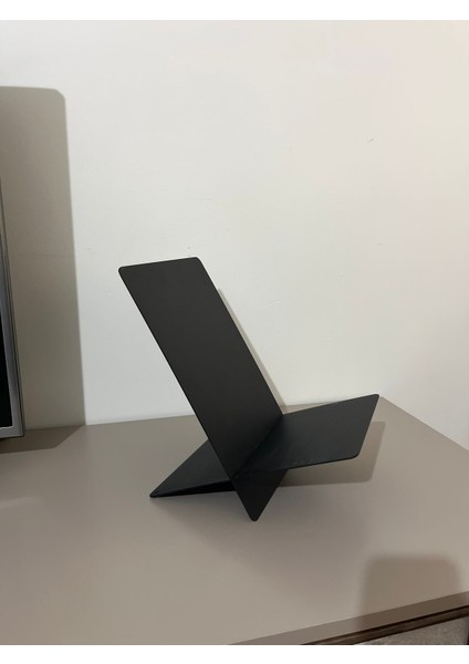 Metal Modern Dergi -Kitap Tutucu | Salon, Ofis, Çalışma Masası Için