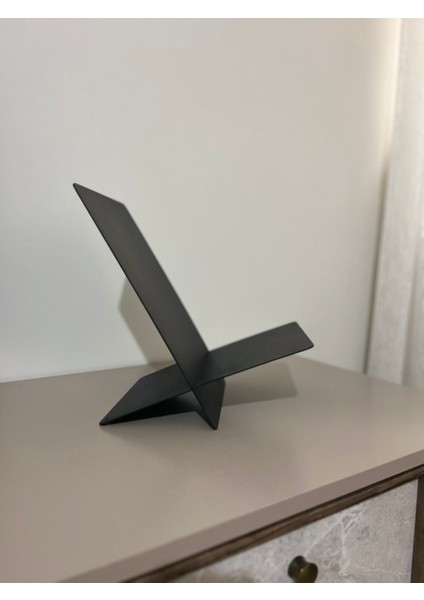 Metal Modern Dergi -Kitap Tutucu | Salon, Ofis, Çalışma Masası Için