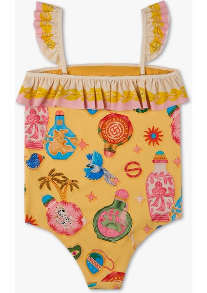 Bg Store Kız Çocuk Desenli Mayo modelleri