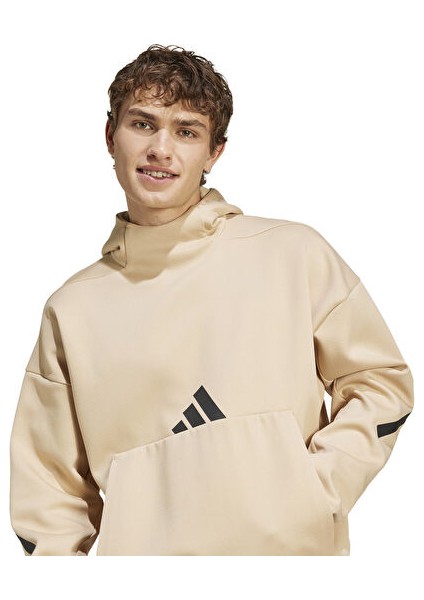 M Z.n.e. Hd Erkek Günlük Sweatshirts JJ4894 Krem indirimleri