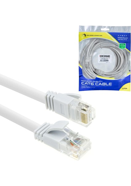 Cat6 Patch Kablo 50MT Rose RC-820-50 Rr8