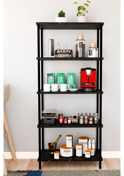 5 Raflı Çevir Kur Çok Amaçlı Raf Mutfak, Kiler, Ofis, Depo Kullanımına Uygun Açık Raflı Düzenleyici fiyatları