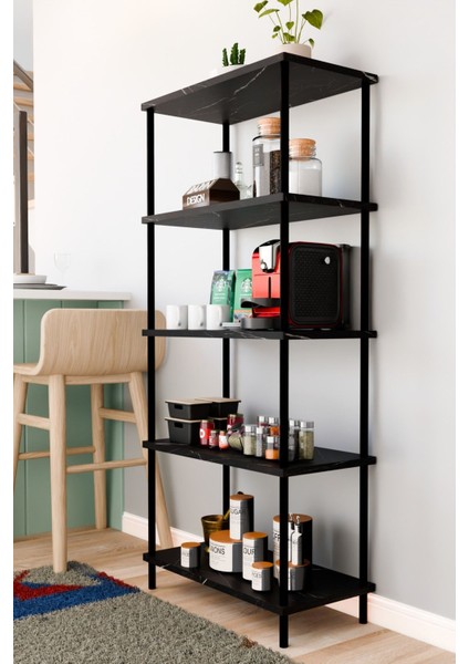 5 Raflı Çevir Kur Çok Amaçlı Raf Mutfak, Kiler, Ofis, Depo Kullanımına Uygun Açık Raflı Düzenleyici modelleri