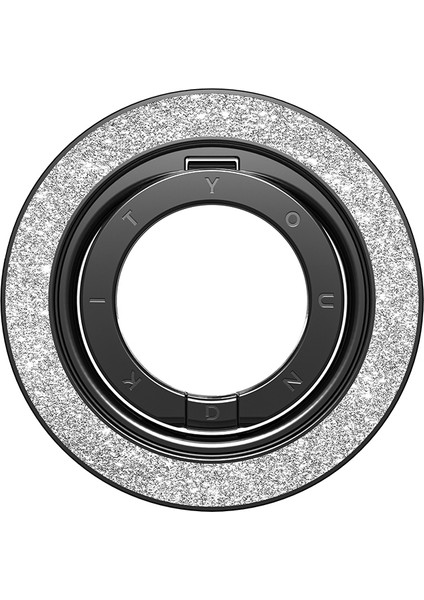 Colorful Serisi Double Magnetik Ring Stand Telefon Tutucu Gümüş fiyatları