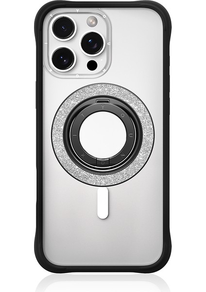 Colorful Serisi Double Magnetik Ring Stand Telefon Tutucu Gümüş modelleri
