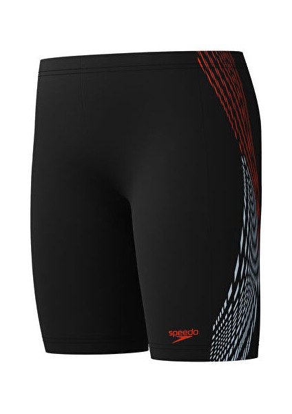 Speedo Plmt Prnt Jam Jm Orange Erkek Çocuk Mayosu 8-00317018414 Turuncu
