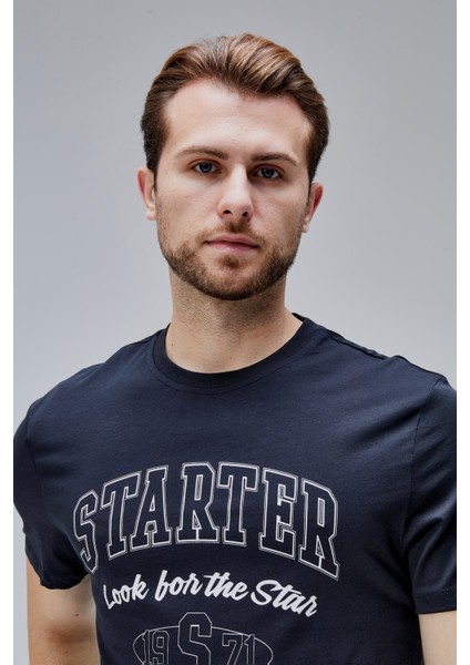 Barnes Antrasit Bisiklet Yaka Standard Fit Erkek Tshirt fiyatları