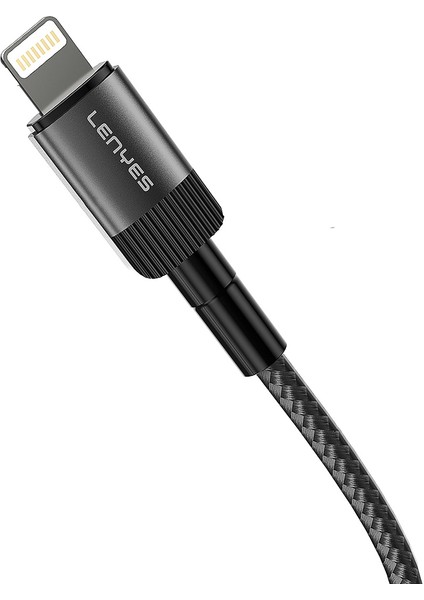 LC546 Usb-A To Lightning Hızlı Şarj Özellikli Data ve Şarj Kablosu 12W 1m Siyah fırsatları