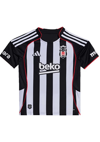 Super Lig Çocuk Beşiktaş Jk 25/26 Deplasman Forması JN9937 Siyah