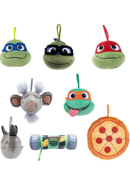 MRU00000 TMNT Squishy Mini Sürpriz Peluş