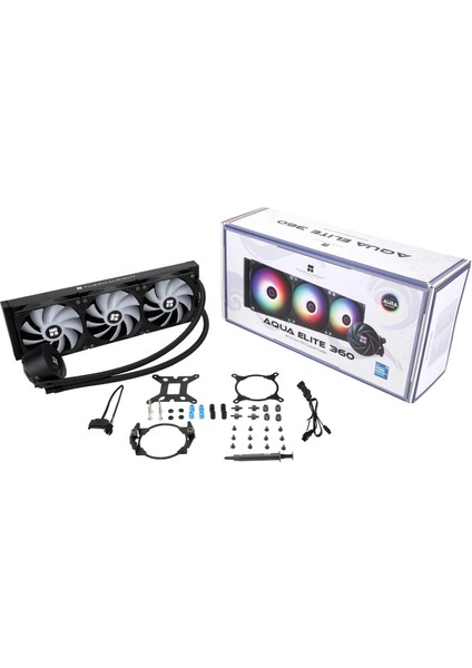 Aqua Elite 360 Black V3 Argb Sıvı Soğutucu