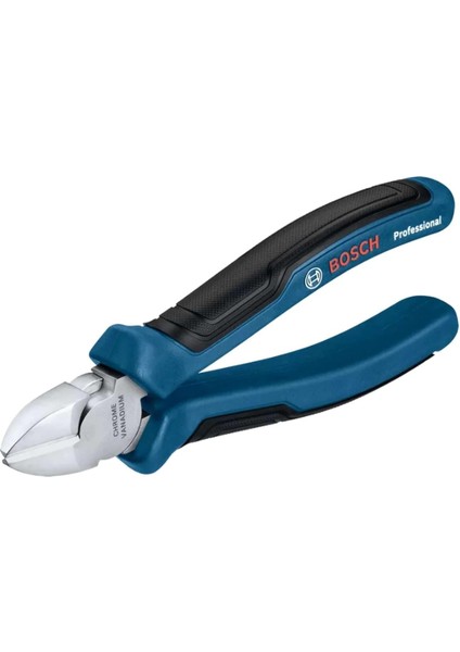 Professional 160 mm Yan Keski, Krom Vanadyum Çelik, Kauçuk Sap Yüzeyi