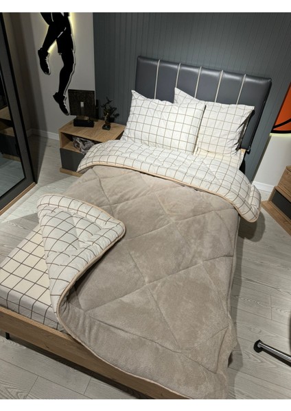 Tek Kişilik Welsoft Pufidik Uyku Seti (Lastikli Çarşaflı) indirimleri