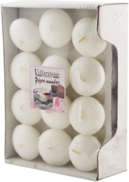 Yılbaşı Yüzen Mum - Ekonomik 24'lü Paket modelleri