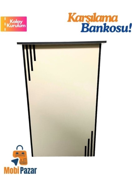 Çekmeceli Şık Karşılama Bankosu, Çekmeceli Banko, Ofis Karşılama Bankosu, Kasa Dolabı, Kasa Bankosu