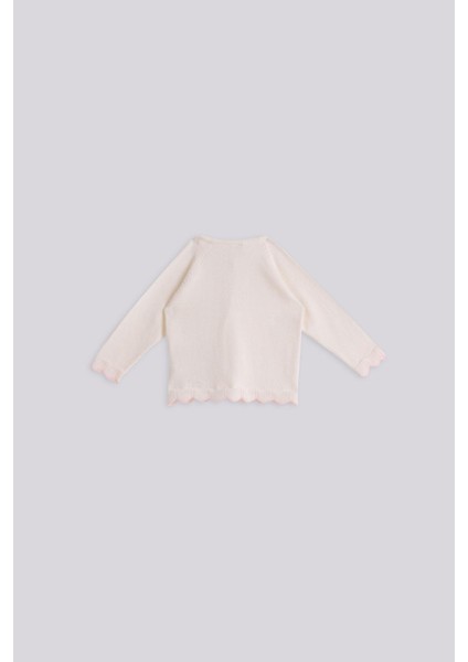 Bg Store Kız Bebek Beyaz Hırka fiyatları
