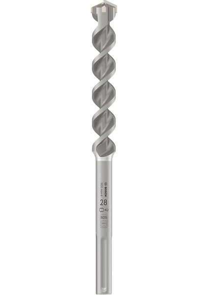 1x Pro Sds Max-4 Kırıcı Delici Delme Ucu (Donatılı Beton, Beton Bina Bloku, Ø 28,00 Mm, Professional Aksesuar Kırıcı Delici)