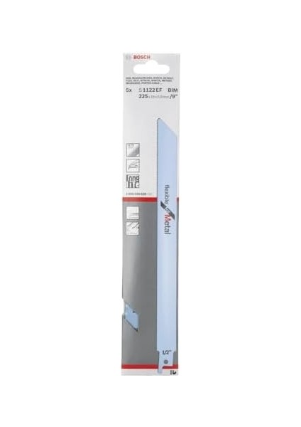 Professional Accessories Panter Testere Bıçağı, Gri, 5 Adet
